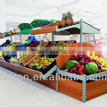 Big Mall Supermarket Fruit Display Stand