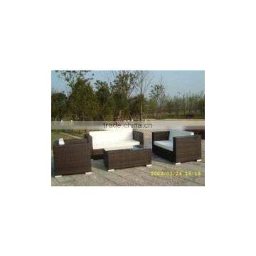 garden rattan furniture dining set F1087