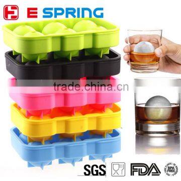 Flexible Silicone Ice Ball Tray Round Ice Ball Mold Sphere