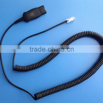 hot selling USB QD cable HIS Adapter for Plantronics Headset