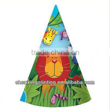 Jungle Animals Party Hats