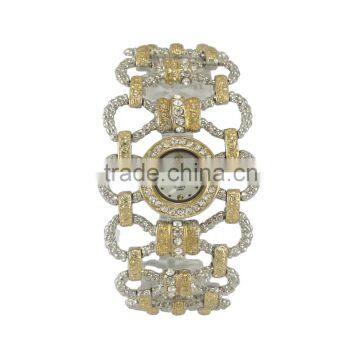 New Model Unique Fashion Ladies Dress Wide Band Alloy Quartz With Japan Quartz Watch photo-3