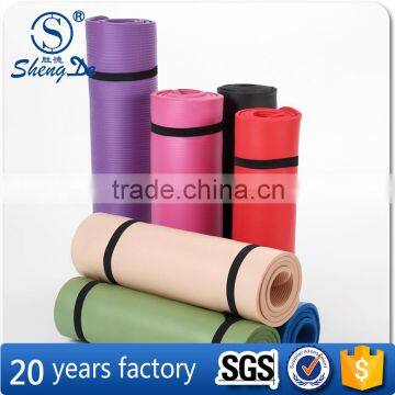 2015 High quality Eco - friendly NBR Yoga Mat for sale