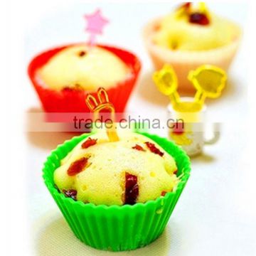 High Quality Custom Funny Silicone Cup Cake Mould for Home