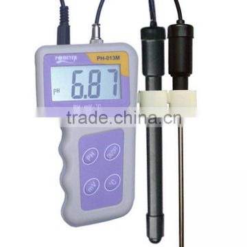 digital Portable tester ph /mV/Temp Meter(with ph and Temp electrode)