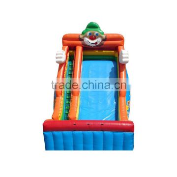 Single lane circus slide Giant inflatable water slide for adult Inflatable water slide for sale