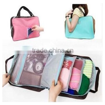 fashion traveling clothing travel storage bag, cosmetic bag