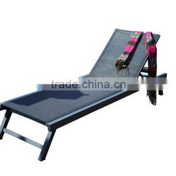 Outdoor Furniture Beach Sun Lounger With Waterproof Cushion