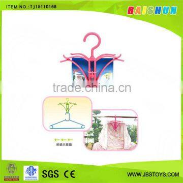 Plastic hat rack clothes hanger set TJ15110165