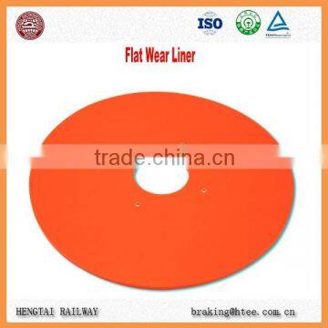 Railway Freight Car Bogie Center Bowl Flat Wear Liner