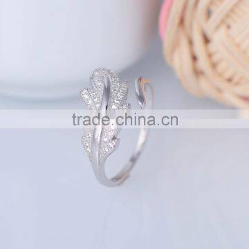Wholesale 925 Sterling Silver Jewelry Cocktail Cock Tail Opened Knuckle Ring photo-3