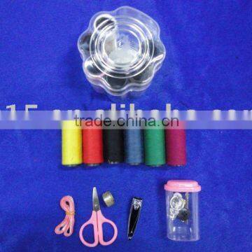 multi-function box sewing kit for traveling and house use