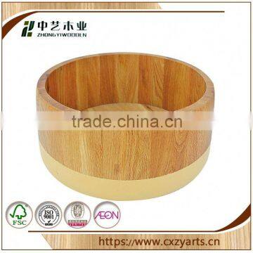 HOT SALE Decorative Accept OEM rustic hinging empty wine wooden barrel bathtub