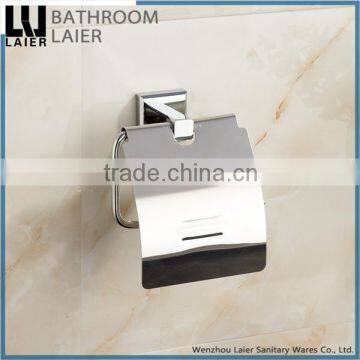 Simple Latest Styles & Innovations Covered Zinc Alloy Chrome Finishing Bathroom Sanitary Items Wall Mounted Toilet Paper Holder photo-5