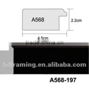 black wood picture frame moulding