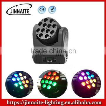 China Factory Good Price Mini LED 12*10W Moving Beam Head Light