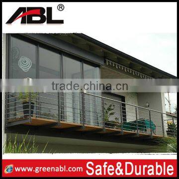 304/316 Building material for project stainless steel glass railing glass balustrade glass handrail
