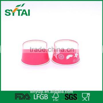 Popular Custom Printed Paper Ice Cream Cup With Lids