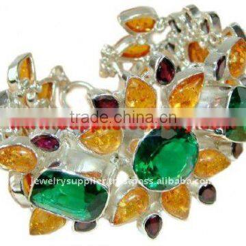 Inexpensive!! Silver Chrome Diopside Quartz Bracelet Sterling Cheap Hematite Jewelry Chunky P1029diamond Ring Sale Rings Solit