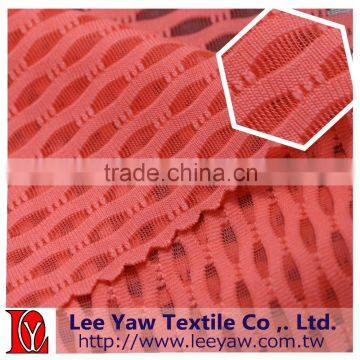 Polyester Spandex Jersey Mesh Fabric With Wicking Treatment