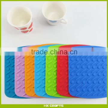 Silicone Pot Holder, Trivet Mat,jar Opener,spoon Rest and Garlic Peeler Heat Resistant Hot Pads