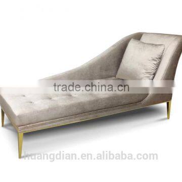 cream white color chaise lounge chair modern furniture LC6014