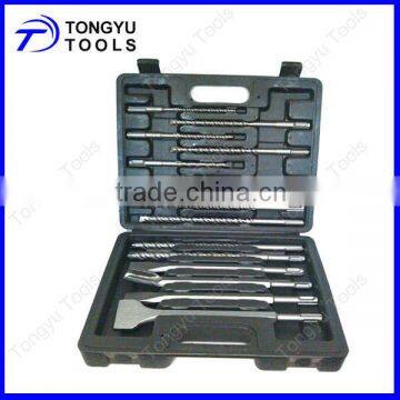 13PCS SDS Hammer Drill & Chisel Set