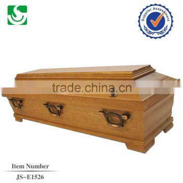 Exported funeral supplies wholesale Germany wood coffins