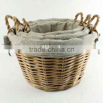 Willow storage basket