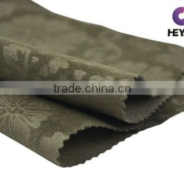 Cotton Embossed Velvet Fabric Floral