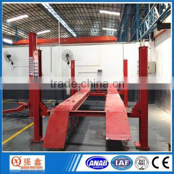 Hot Sale 3.5T 4.5T Four Post Hydraulic Lift for Car Wash