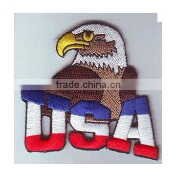 Luxury embroidered patch,embroidrered label,embroidered badge manufacturer