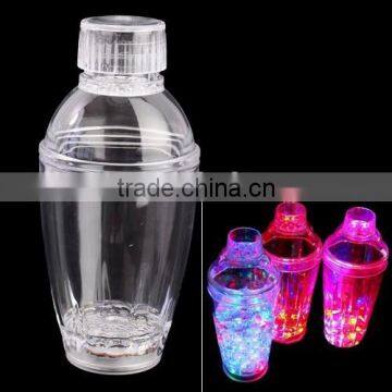 led lighted boston cocktail shaker