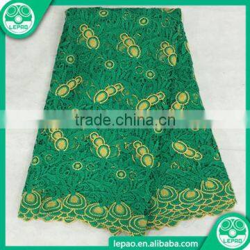 High Quality Heavy African Lace Fabrics Swiss Voile Lace in Switzerland 2016 photo-6