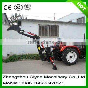 High quality 40hp tractor 3 point hitch garden backhoe loader with CE certificate