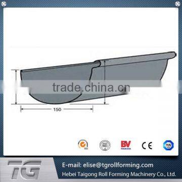 2015 New Design Type Steel Galvanized Rainwater Gutter Roll Forming Machine photo-5