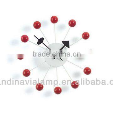 Original Quality Nelson ball clock(red)