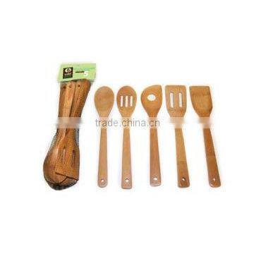 Bamboo Scoop With Silicone Bamboo Kitchenware Favor Scoops