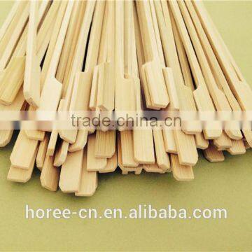 20cm disposable bamboo steak skewer with handle