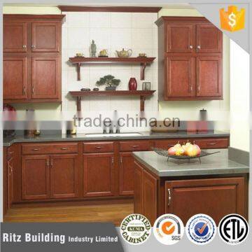 Natural soild wood ktchen cabinets