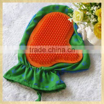 Pet bathing massage gloves pet brush for dog and cat hair grooming