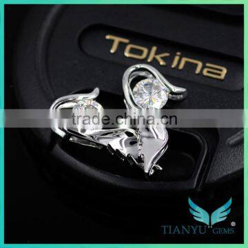 Christmas Gift Ideas The Wings of Angel Moissanite Gold Pendant Set Designs With Price photo-4