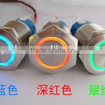 QN19-C1 industrial ring illuminated pushbutton switch