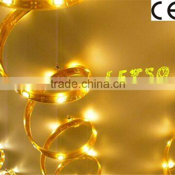 High lumen 5m pcb white Waterproof IP65 strip light 300 leds smd5050 led light yellow led flexible strip