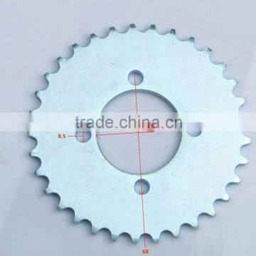FR80 420 Rear Sprocket for Motorcycle With 1023/45# Steel China Manufacturer