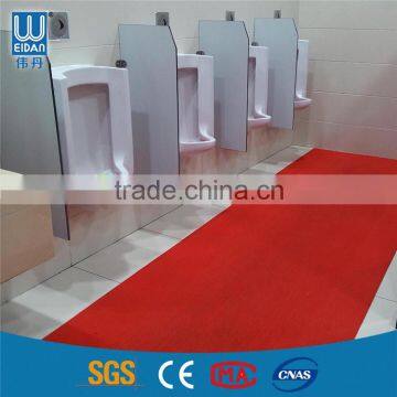 bathroom washroom toilet hydrophobic anti-slip pvc s shape carpet rugs