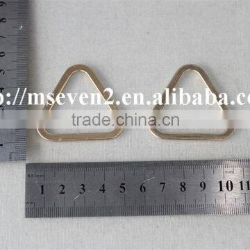 High Quality 100% Zinc Alloy Triangle Textile Garment Metal Buckles for Wholesale photo-6