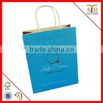 Shopping Paper Bag With Recycled Paper