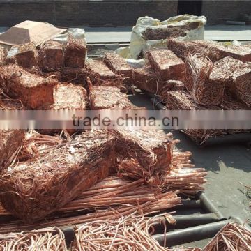 LME registered copper cable scrap widely used in light industry