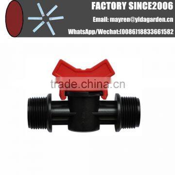 Male thread Valve for PVC pipe fittings